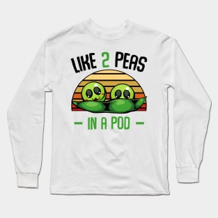Vegan Peas Long Sleeve T-Shirt